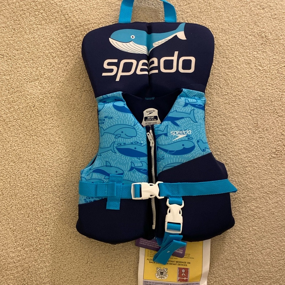 NWT Speedo Infant Life Vest PFD